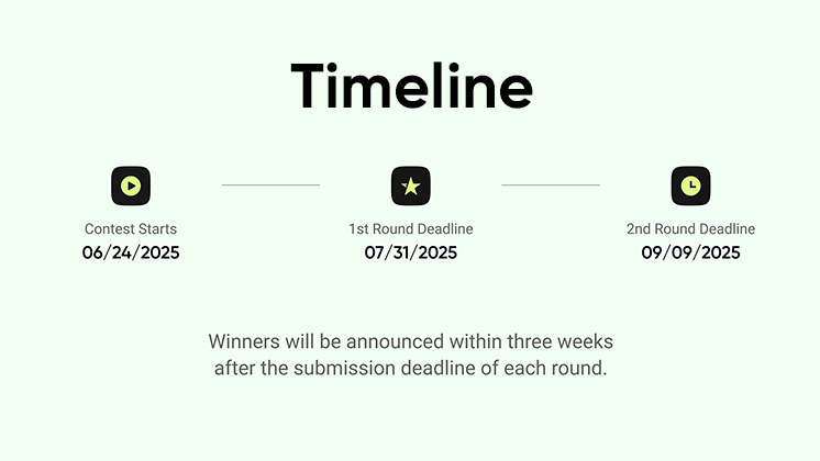 Insta360 Summer Challenge timeline: Starts June 24, 2025. First round ends July 31, second round ends September 9. Winners announced within 3 weeks of each deadline.